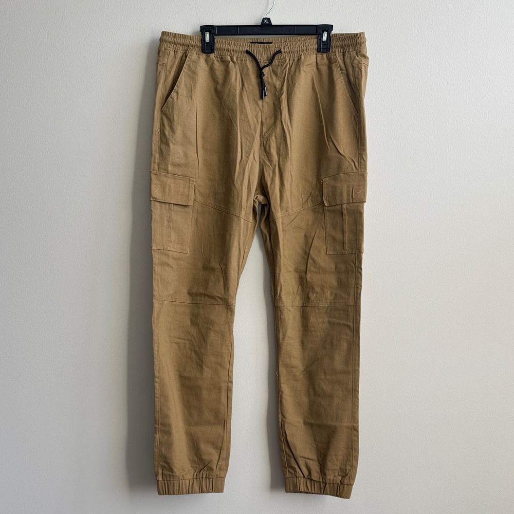 Men's Tan Cargo Pants